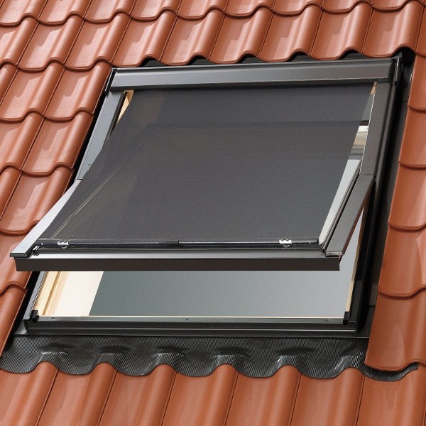 Store extérieur Velux MHL gris anthracite taille au choix, le store