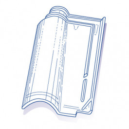 Tuile De Verre Romane Tbf Ref N 5 Carton De 8 Toiture Online Com