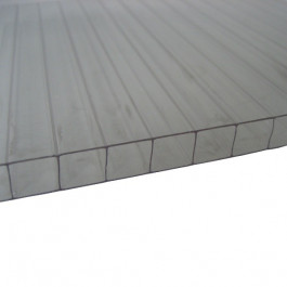 Plaque Polycarbonate Alvéolaire Emboîtable claire 40mm-long 1,5 à 8 m