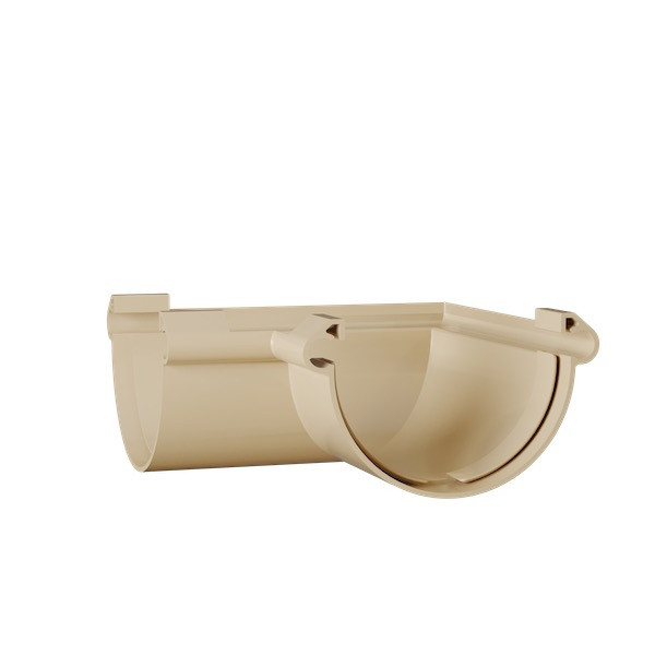 Angle 90° int/ext à Coller MEP pour Gouttière 25cm 259ACA Anthra