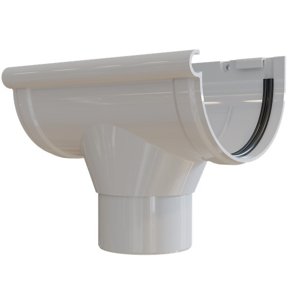 Naissance Centrale à Dilatation Libre MEP Gouttière 25cm 25NCDB Blanc