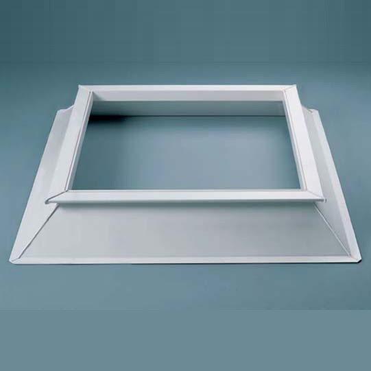 Costière pyramidale en PVC pour dôme - dimensions aux choix, la costière