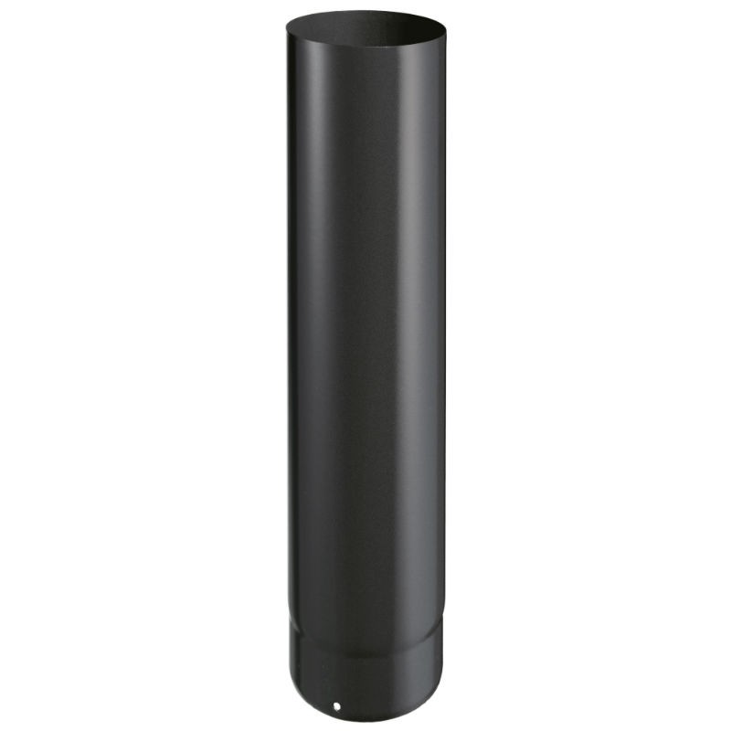 Element 1000 mm Noir ø150 mm pour raccordement appareils bois