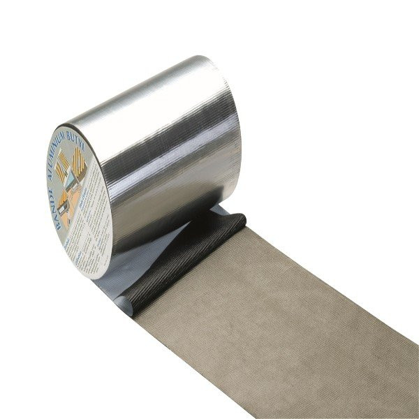 BWK - Bande à froid bitumée aluminium brut 150mm rouleau de 10m