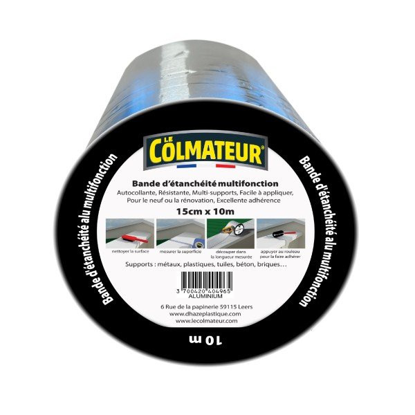 Bande d'étanchéité Multiseal Alu 150mmx10m 