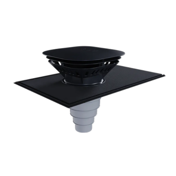 Chapeau de Ventilation MEP Notos CVARE160 ⌀160 mm, Anthracite