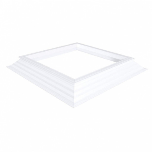 Costière Pyramidale Ouvrante PVC 16/20 EP pour Dôme 50 cm x 110 cm