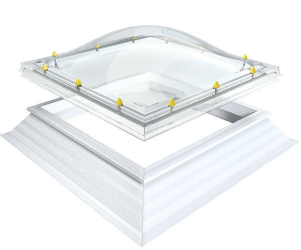 Dôme Acrylique PMMA - Bombé - Triple paroi - Clair - diam 1600 mm