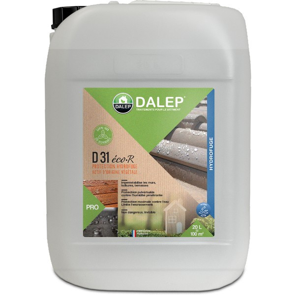 Hydrofuge Dalep D 31 éco·R végétal 20L 