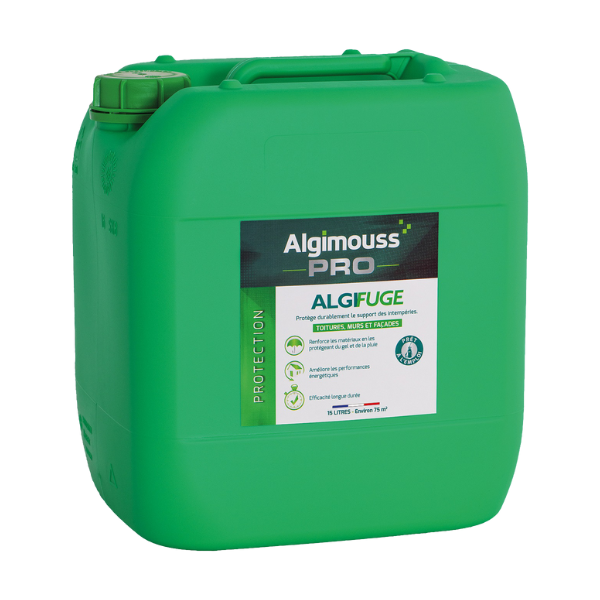 Hydrofuge Toiture, Murs et Façades AlgiFuge, Bidon de 15L
