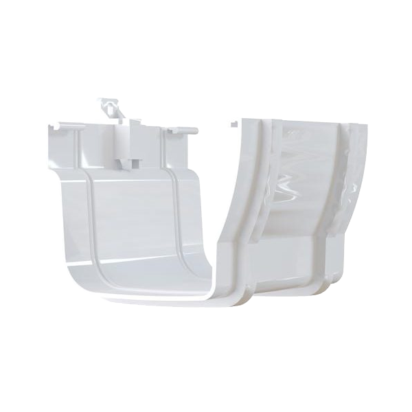 Jonction à Coller PVC MEP RVJCB pour Gouttière La Réversible®, Blanc