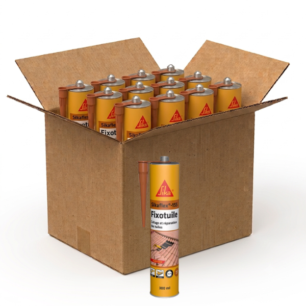 Mastic Colle Sikaflex-155 Fixotuile® Purform, 12x300ml
