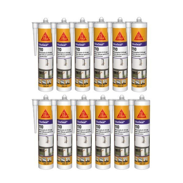 Mastic silicone SIKA SikaSeal 110 Menuiserie & Vitrage