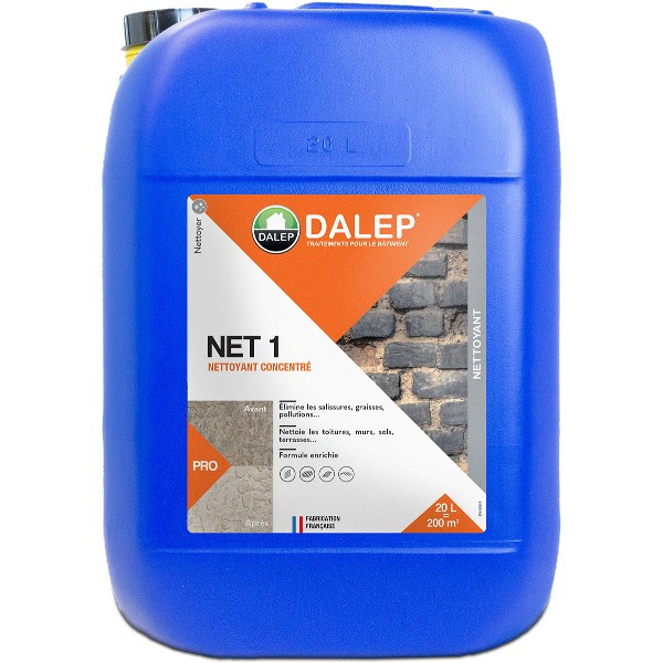 Nettoyant Détergent Concentré Alcalin Dalep Net 1 Bidon de 20L 