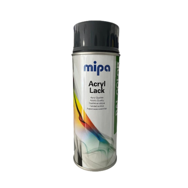 Peinture Aérosol pour Retouche Bac Acier RAL 7016, 400 ml