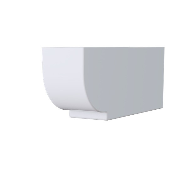 Cache Panne ABS Bourgogne MEP PP6150 16 x 25 x 60 cm Blanc