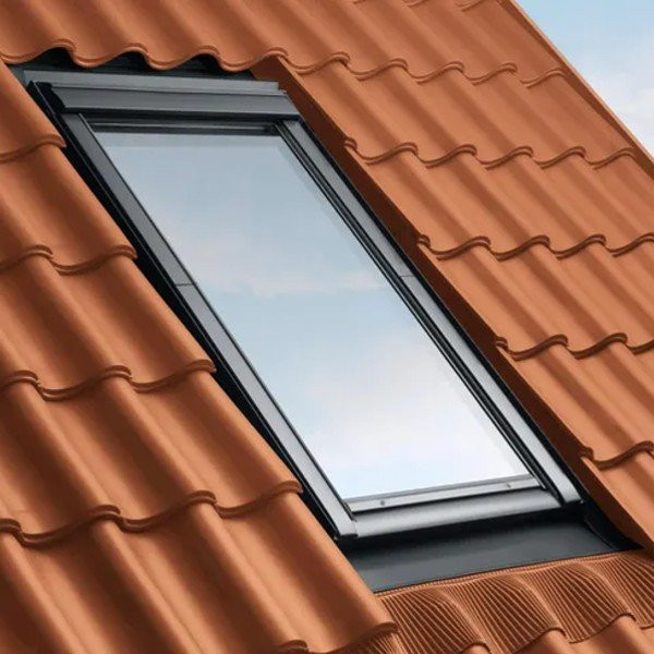 Raccord d'étanchéité Fenêtre de Toit Velux EW 0000 Gris Anthracite