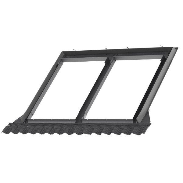 Raccord d'étanchéité pour Combinaison Jumo Velux EKW 0021E Gris