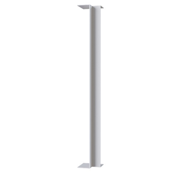 Angle Intérieur 90° MEP Rivecel Double Hauteur 500mm RAI5B Blanc