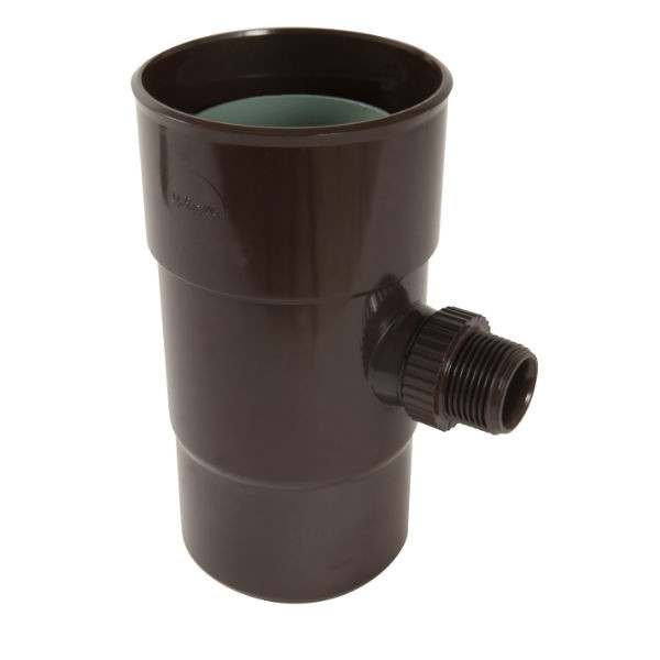 Récupérateur eau pluviale Marron Diamètre 100 mm Nicoll REPF100M