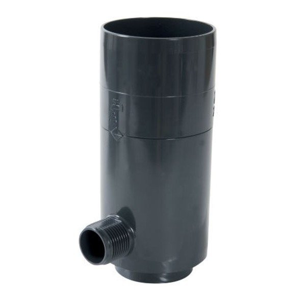 Récupérateur eau pluviale Anthracite Diamètre 80 mm Nicoll REPTD80A