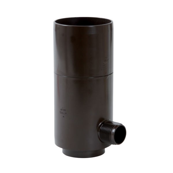 Récupérateur eau pluviale Marron Diamètre 80 mm Nicoll REPTD80M