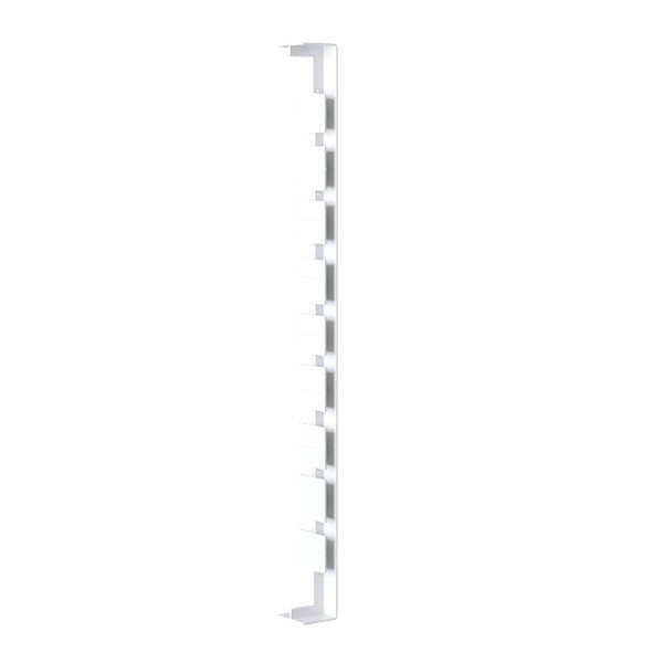Jonction Planche de Rive PVC MEP Rivecel Double Haut 500mm RJD5B Blanc