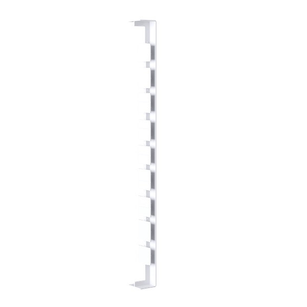 Jonction Planche de Rive PVC MEP Rivecel Double Haut 500mm RJD5B Blanc