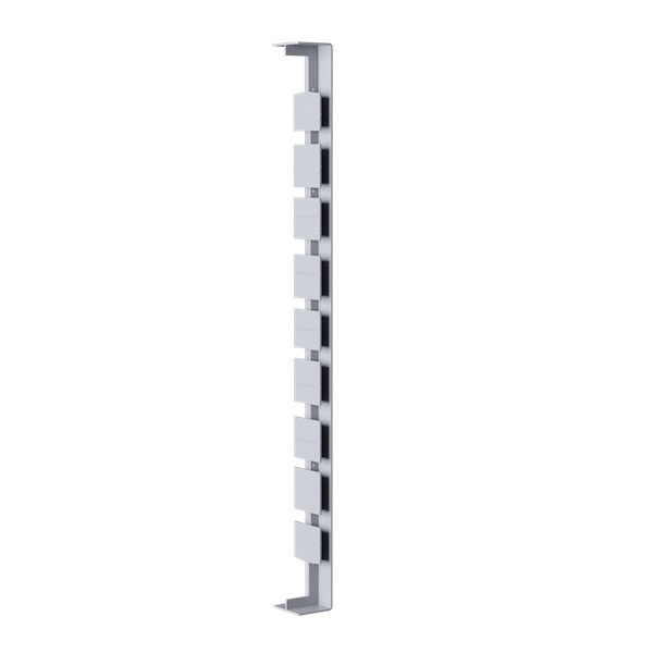 Jonction Planche de Rive PVC MEP Rivecel Double Haut 500mm RJD5G Gris