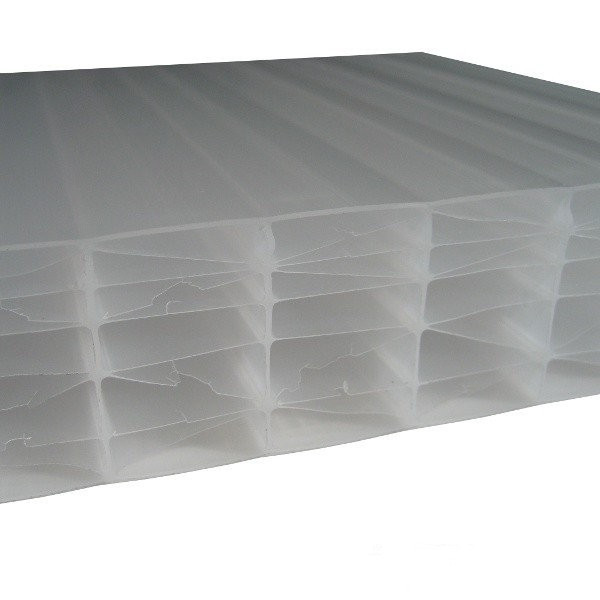 Plaque polycarbonate alvéolaire 4000 x 980 x 32mm - Coloris - Clair,  Epaisseur - 32 mm, Largeur - 98 cm, Longueur - 4 m