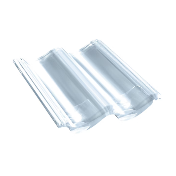Tuile Plexiglass Tradipanne - ref Monier TD556, carton de 10 U