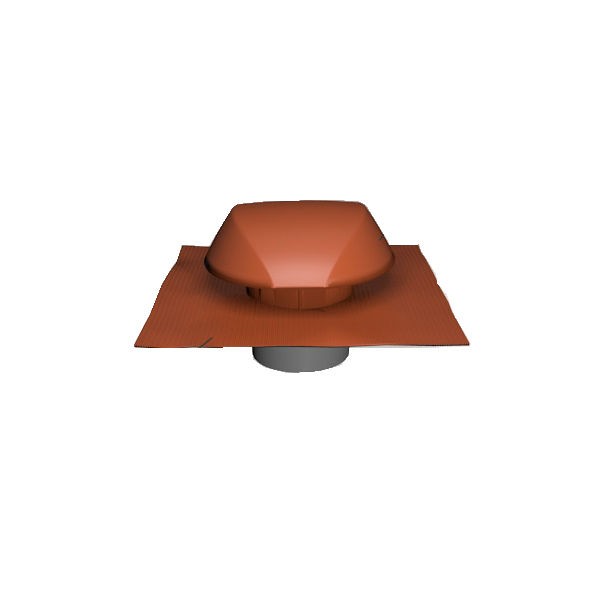 Chapeau de Ventilation Terracotta Atemax ⌀100mm Nicoll VVE10T Tuile