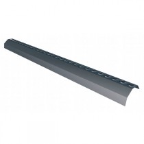 Liteau d'égout ventilé noir Monier, longueur 1 m/hauteur 3 cm, par 20