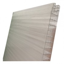 Plaque Polycarbonate Alvéolaire Emboîtable claire 40mm-long 1,5 à 8 m