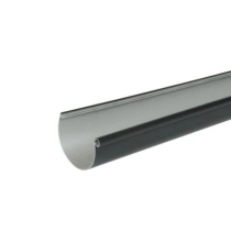 Gouttière PVC demi-ronde à Colle Nicoll Anthra D25 4m