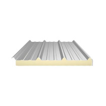 Panneau Sandwich isolé Ondatherm® T 40mm Gris 9006