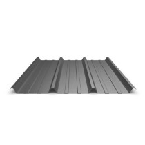 Plaque acier pour couverture - épaisseur 0,6 mm - 1 m x 2 m - couleur Gris anthracite (RAL 7016)