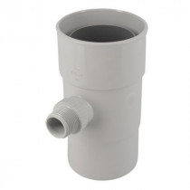 Récupérateur eau pluviale Gris Diamètre 100 mm Nicoll REPF100