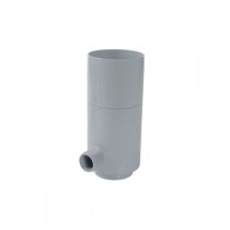 Récupérateur eau pluviale Gris Diamètre 80 mm Nicoll REPTD80