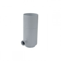 Récupérateur eau pluviale Gris Diamètre 100 mm Nicoll REPF100