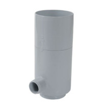 Récupérateur eau pluviale Gris Diamètre 80 mm Nicoll REPTD80
