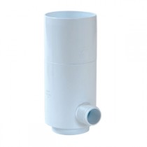 Récupérateur eau pluviale Blanc Diamètre 80 mm Nicoll REPTD80B