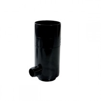 Récupérateur eau pluviale Noir Diamètre 80 mm Nicoll REPTD80N