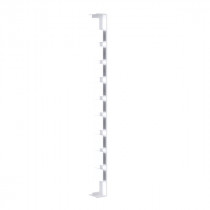 Jonction Planche de Rive PVC MEP Rivecel Double Haut 500mm RJD5B Blanc