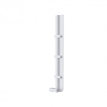 Jonction Ailettes Planche de Rive PVC MEP Rivecel 300mm RJL300B Blanc