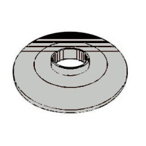 Rondelle-à-Bossage-⌀34mm-pour-Faîtière-Faynot-RAL-7035-100pcs-1