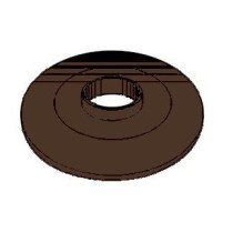 Rondelle-à-Bossage-⌀34mm-pour-Faîtière-Faynot-RAL-8014-100pcs-1