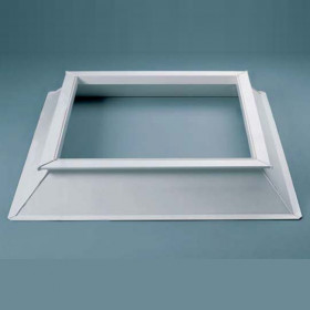 Costière pyramidale en PVC pour dôme - dimensions aux choix, la costière