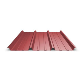 Bac Acier Anti-condensation Nervesco 3.45.1000 63/100 Rouge 8012 1x4m