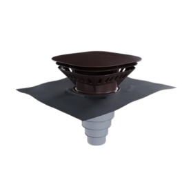 Chapeau de Ventilation MEP Notos CVSRE160M ⌀160 mm, Marron